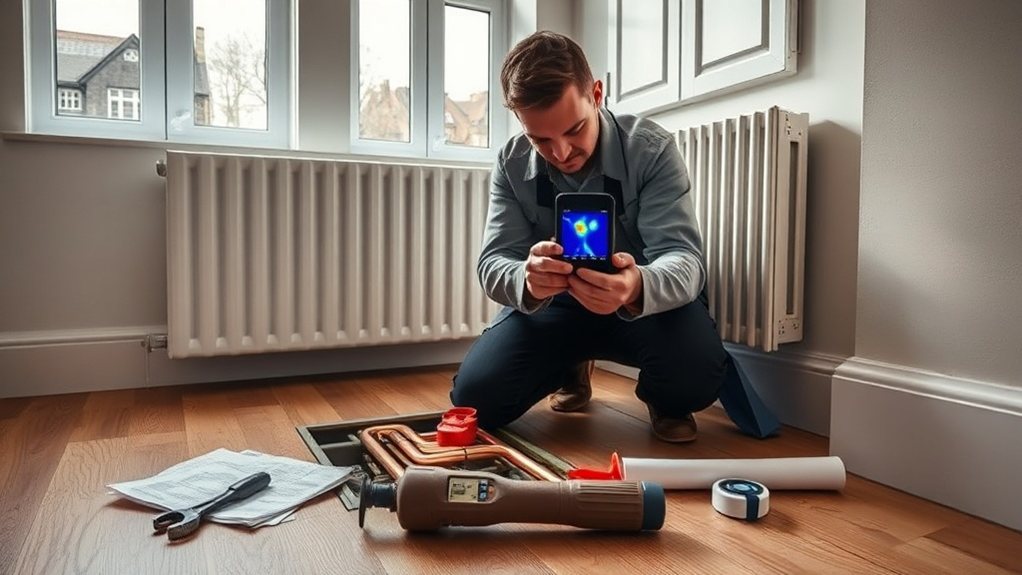 Central Heating Leak Detection Hoxton N1 in Herne Hill