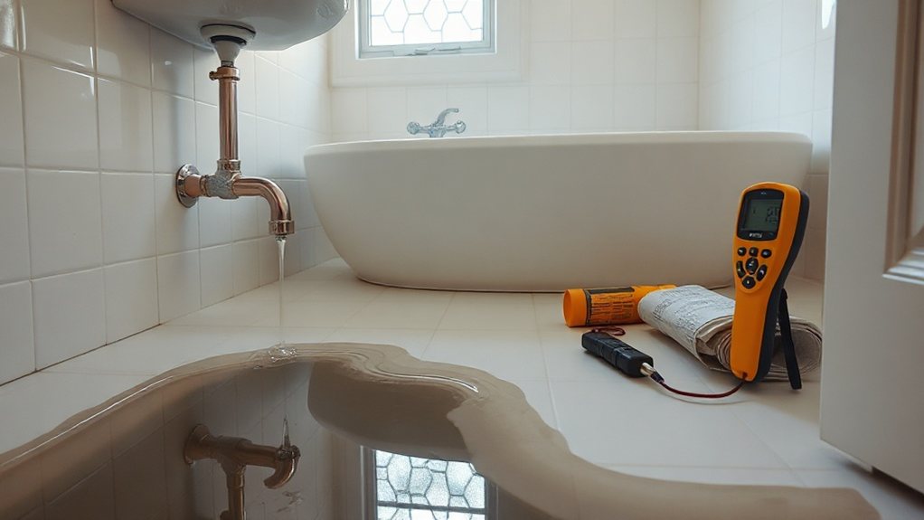 Insurer-ready escape of water trace and access report in Herne Hill