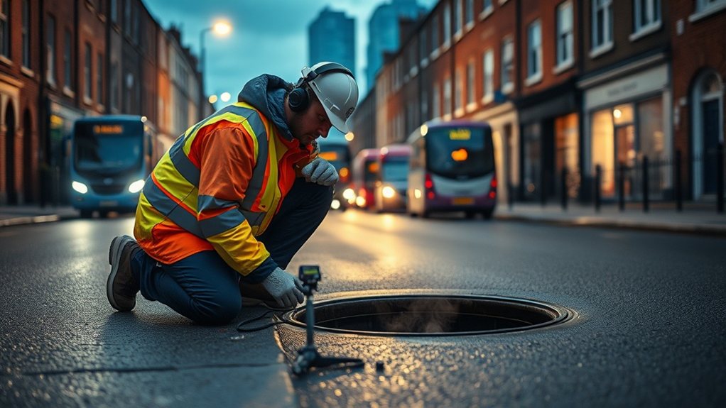 Underground Leak Detection Dalston E8 in Herne Hill
